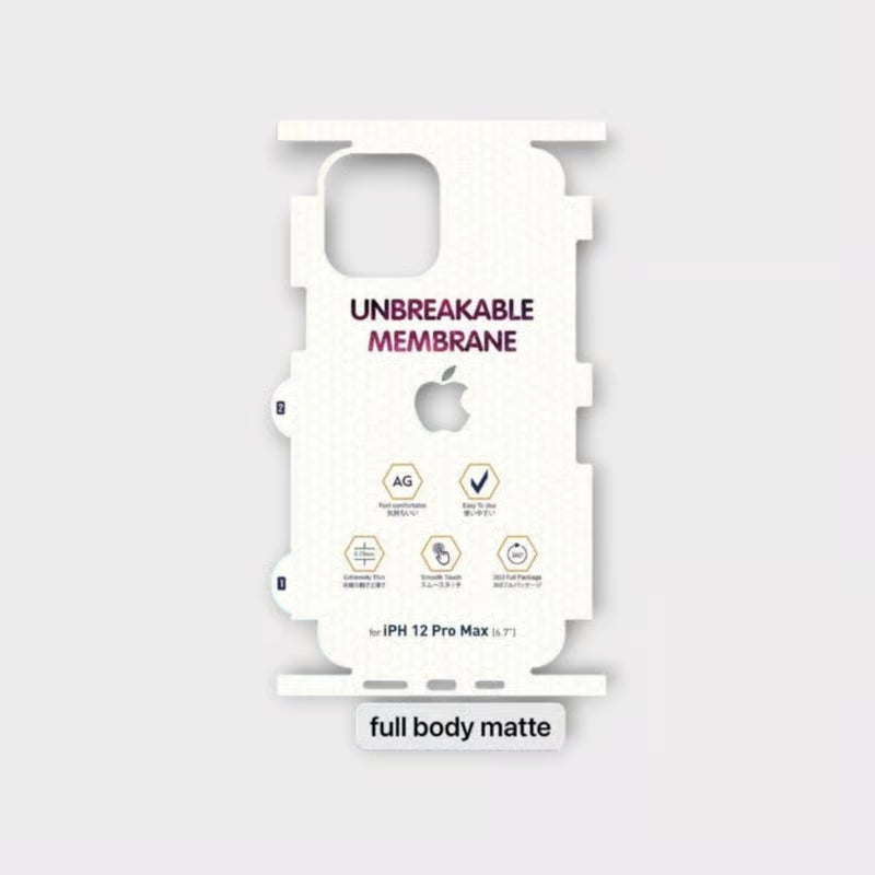 Ultra-Thin 0.15mm Hydrogel Membrane Guard | 360 Degree Full Coverage Unbreakable Screen