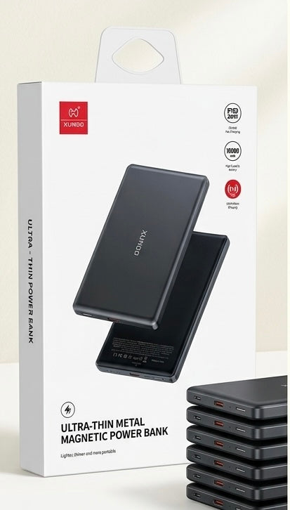Xundd Magnetic Wireless Power Bank 10000mAh