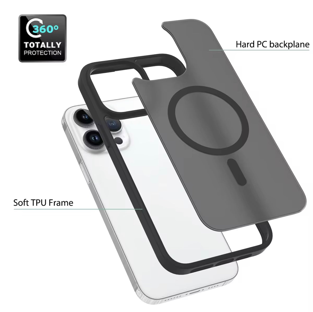Pulse FROSTED Case for iPhone All models 13 14 15 16 17 series